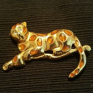 Gold Jaguar Brootch/2 FOR $15/Jewelry Under  $10